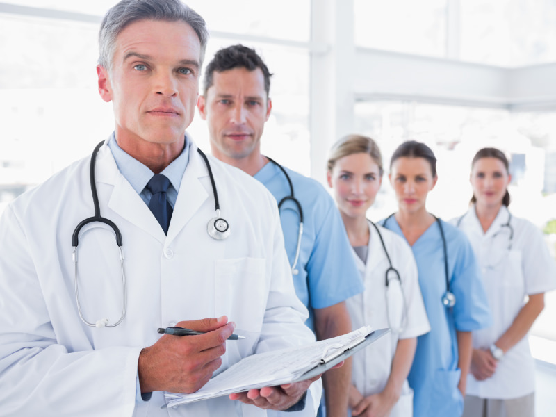 Experienced TOS male specialist with team